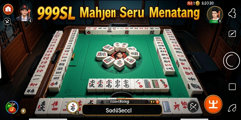 Tampilan gameplay Mahjong yang seru di 99SL.