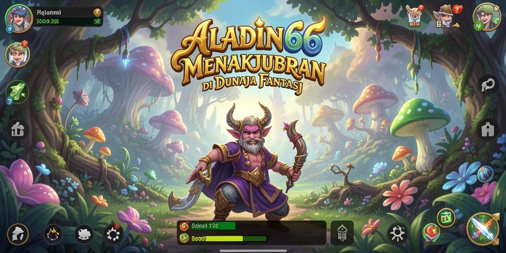 Gameplay seru dan pemandangan grafis menakjubkan di ALADIN66.