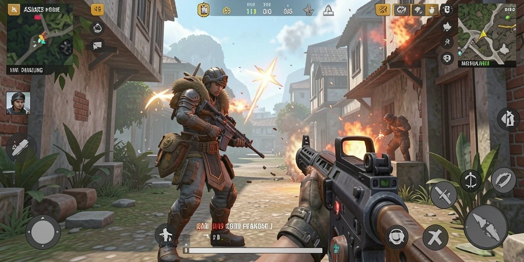 Tampilan seru dalam gameplay ASIA303 yang seru dan intens.