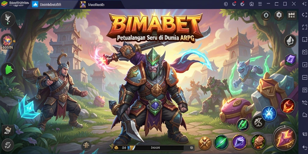 Tangkapan layar menunjukkan aksi pertarungan mendebarkan dalam BIMABET.
