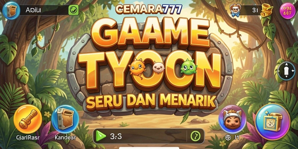 Screenshot CEMARA777 menampilkan gameplay Tycoon yang mendebarkan.