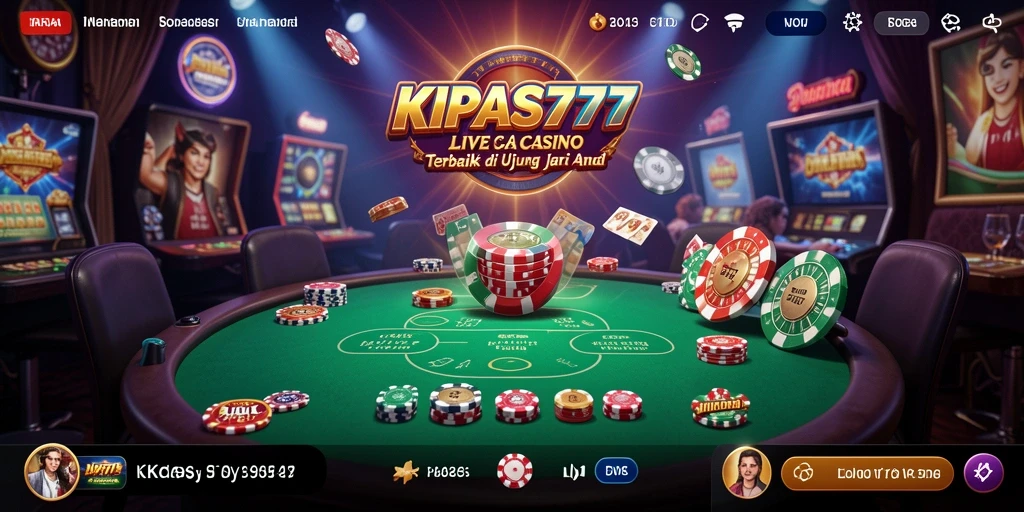 Tampilan gameplay langsung dari KIPAS777 yang mendebarkan.
