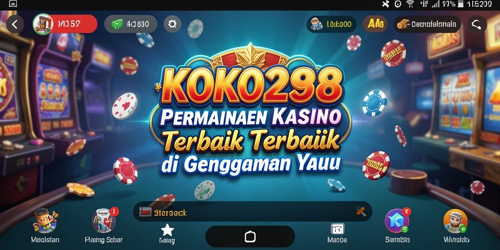 Tampilan menarik dari gameplay Kasino di KOKO288.