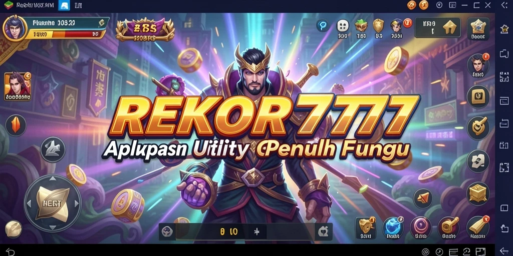 Tampilan antarmuka pengguna REKOR777 yang intuitif dan fungsional.