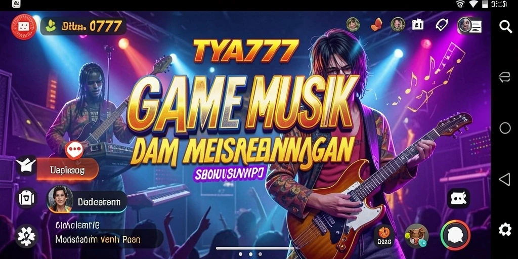 Tampilan menarik dari gameplay TYA777 yang penuh warna.